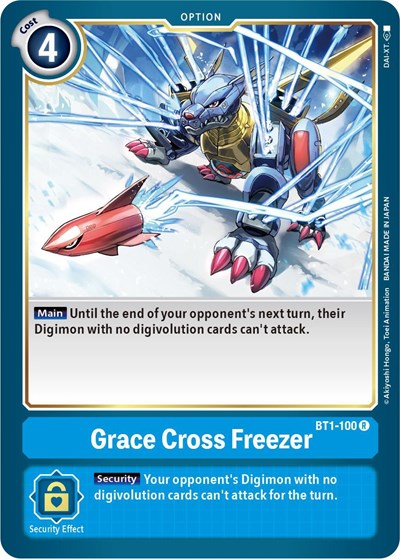 Grace Cross Freezer (Release Special Booster) Near Mint