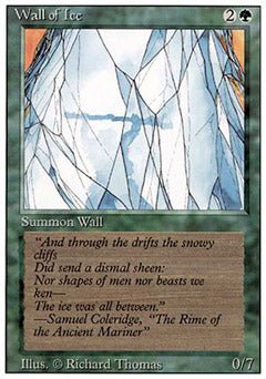Wall of Ice (Revised) Near Mint - Nick Nack's Full Frontal Attack
