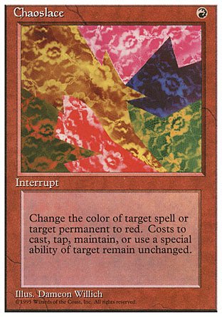 Chaoslace (4th Edition) Light Play - Nick Nack's Full Frontal Attack