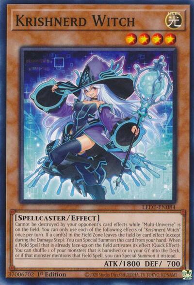 Krishnerd Witch (Legacy of Destruction) Near Mint 1st Edition - Nick Nack's Full Frontal Attack