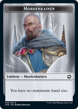Emblem - Mordenkainen (Promo Pack: Adventures in the Forgotten Realms) Near Mint - Nick Nack's Full Frontal Attack