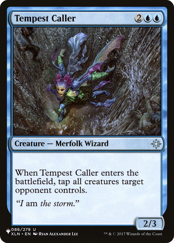 Tempest Caller [The List]