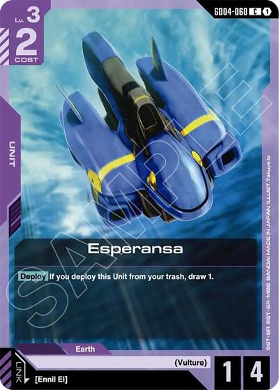 Esperansa (Phantom Aria) Near Mint - Nick Nack's Full Frontal Attack