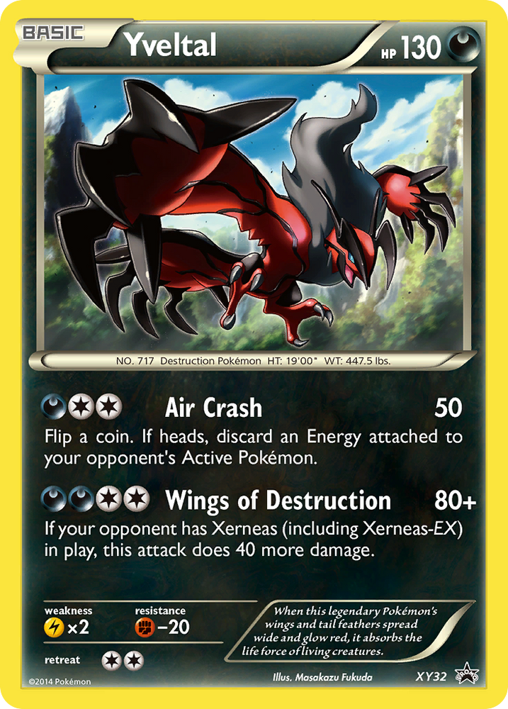 Yveltal (XY32) [XY: promociones de estrellas negras] 