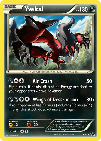 Yveltal (XY32) [XY: promociones de estrellas negras] 