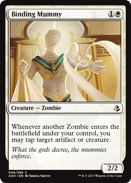 Binding Mummy (Amonkhet) Near Mint - Nick Nack's Full Frontal Attack