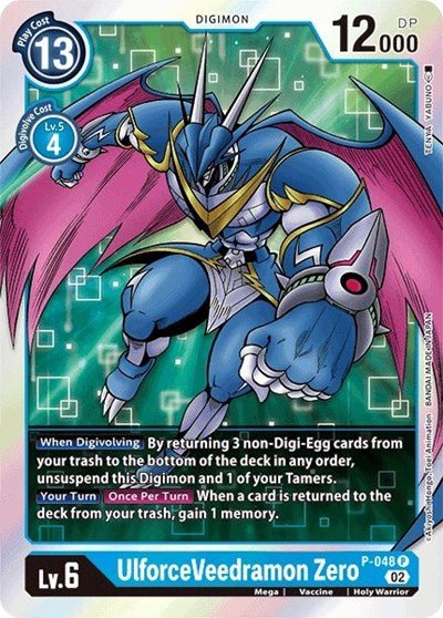 UlforceVeedramon Zero (Resurgence Booster Reprint) (Resurgence Booster) Near Mint Foil - Nick Nack's Full Frontal Attack