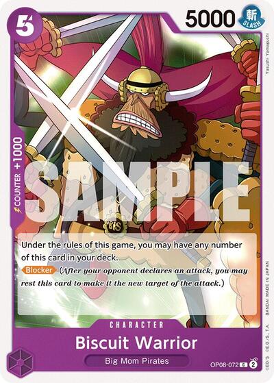 Biscuit Warrior (Two Legends) Near Mint - Nick Nack's Full Frontal Attack