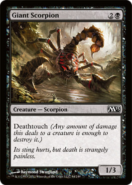 Giant Scorpion (Magic 2013 Core Set) Near Mint