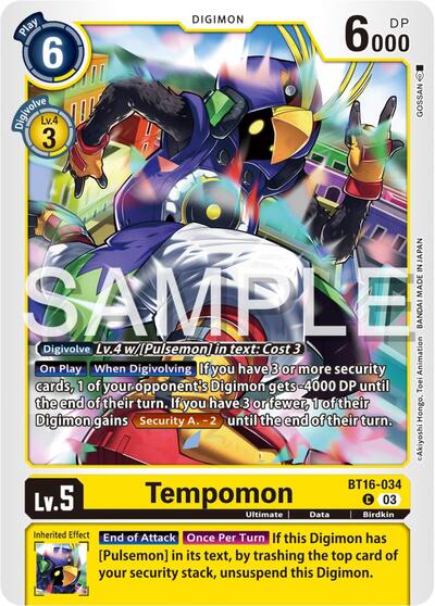 Tempomon (Beginning Observer) Near Mint