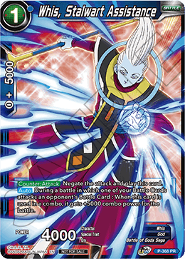Whis, Stalwart Assistance (Unison Warrior Series Boost Tournament Pack Vol. 7) (P-368) [Tournament Promotion Cards]