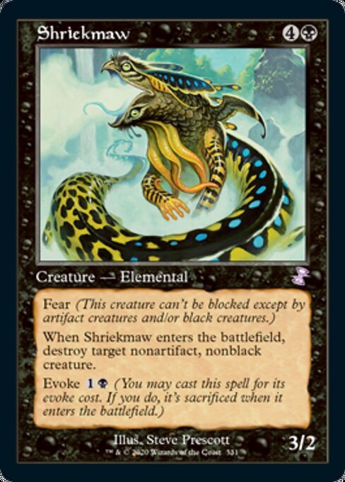 Shriekmaw (Time Spiral Remastered) Near Mint - Nick Nack's Full Frontal Attack