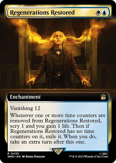 Regenerations Restored (Extended Art) (Universes Beyond: Doctor Who) Near Mint - Nick Nack's Full Frontal Attack