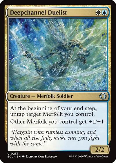 Deepchannel Duelist (Lorwyn Eclipsed) Near Mint - Nick Nack's Full Frontal Attack