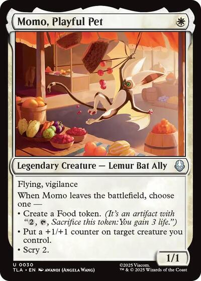 Momo, Playful Pet (Avatar: The Last Airbender) Near Mint - Nick Nack's Full Frontal Attack
