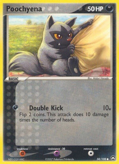 Poochyena (Power Keepers) Light Play - Nick Nack's Full Frontal Attack