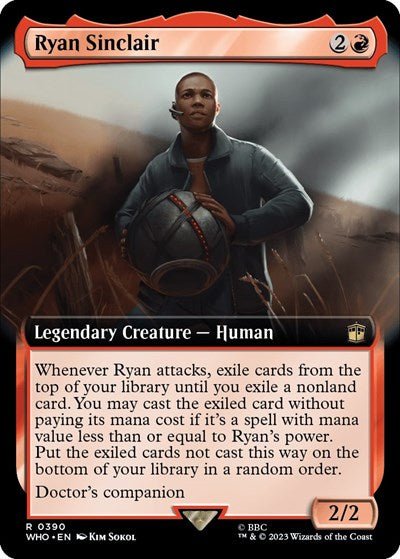 Ryan Sinclair (Extended Art) (Universes Beyond: Doctor Who) Near Mint - Nick Nack's Full Frontal Attack
