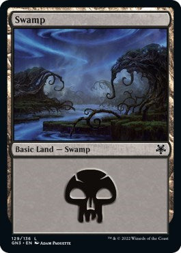 Swamp (129) (Magic Game Night: Free-For-All) Near Mint