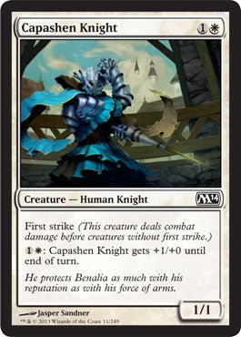 Capashen Knight (Magic 2014 Core Set) Near Mint - Nick Nack's Full Frontal Attack
