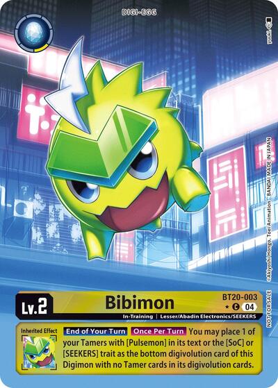Bibimon (Release Special Booster 2.5: Box Promotion Pack) (Release Special Booster 2.5) Damaged / Poor Foil