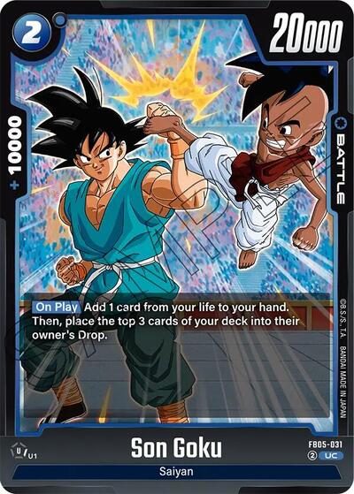 Son Goku FB05-031 (New Adventure) Near Mint
