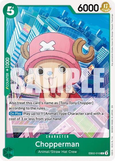 Chopperman (Extra Booster: Anime 25th Collection) Near Mint