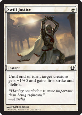 Swift Justice (Return to Ravnica) Near Mint