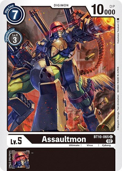 Assaultmon (Xros Encounter) Near Mint - Nick Nack's Full Frontal Attack