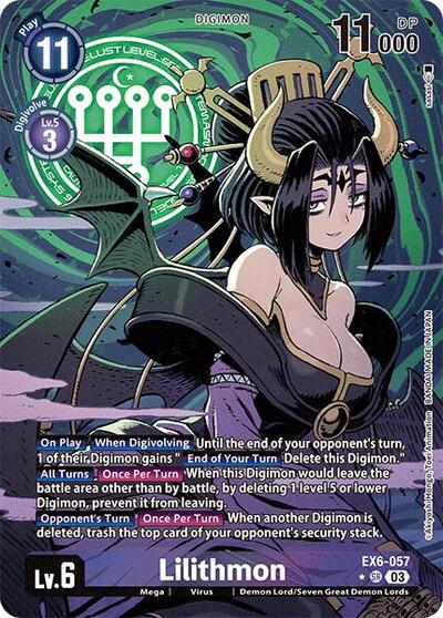 Lilithmon (Alternate Art) (Infernal Ascension) Near Mint Foil