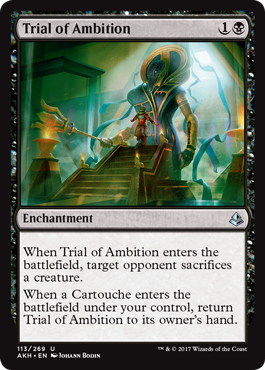 Trial of Ambition (Amonkhet) Near Mint