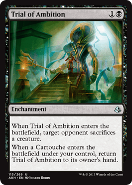 Trial of Ambition (Amonkhet) Near Mint