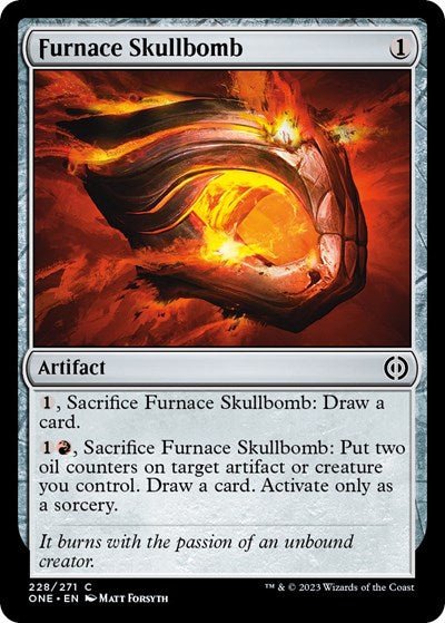 Furnace Skullbomb (Phyrexia: All Will Be One) Near Mint - Nick Nack's Full Frontal Attack