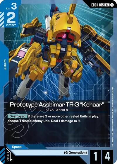 Prototype Asshimar TR-3 Kehaar (Eternal Nexus) Near Mint
