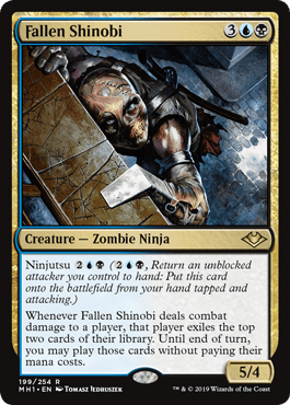 Fallen Shinobi (Modern Horizons) Near Mint - Nick Nack's Full Frontal Attack