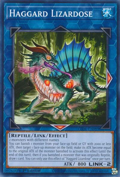 Haggard Lizardose (Legacy of Destruction) Near Mint 1st Edition - Nick Nack's Full Frontal Attack