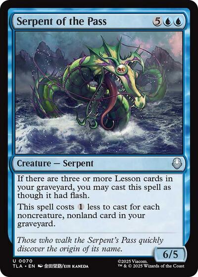 Serpent of the Pass (Avatar: The Last Airbender) Near Mint - Nick Nack's Full Frontal Attack