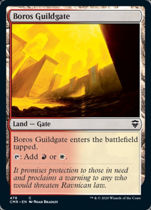 Boros Guildgate (Commander 2020 Commander Legends) Near Mint - Nick Nack's Full Frontal Attack