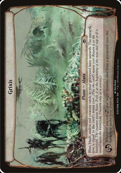 Grixis (Planechase Anthology) (Oversize Cards) Near Mint