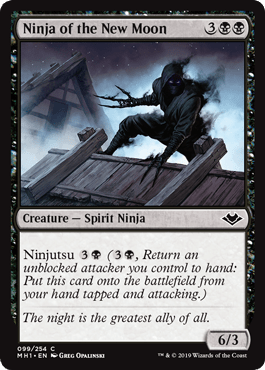Ninja of the New Moon (Modern Horizons) Near Mint - Nick Nack's Full Frontal Attack