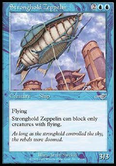 Stronghold Zeppelin (Nemesis) Near Mint - Nick Nack's Full Frontal Attack