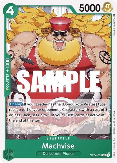 Machvise (Kingdoms of Intrigue) Near Mint - Nick Nack's Full Frontal Attack
