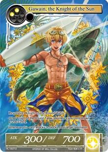 Gawain, the Knight of the Sun (Promo Cards) Near Mint Foil