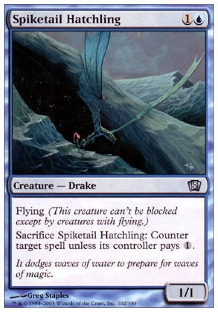 Spiketail Hatchling (8th Edition) Near Mint - Nick Nack's Full Frontal Attack