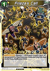 Freezer's Call (OTAKON 2019) (BT1-109_PR) [Tarjetas de promoción] 