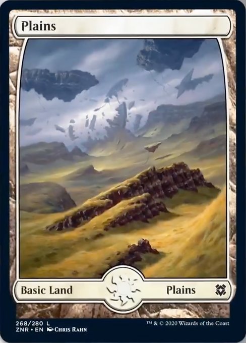 Plains (268) (Zendikar Rising) Near Mint - Nick Nack's Full Frontal Attack