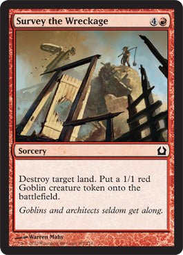 Survey the Wreckage (Return to Ravnica) Near Mint - Nick Nack's Full Frontal Attack