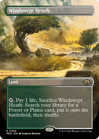 Windswept Heath (Borderless) [Modern Horizons 3]