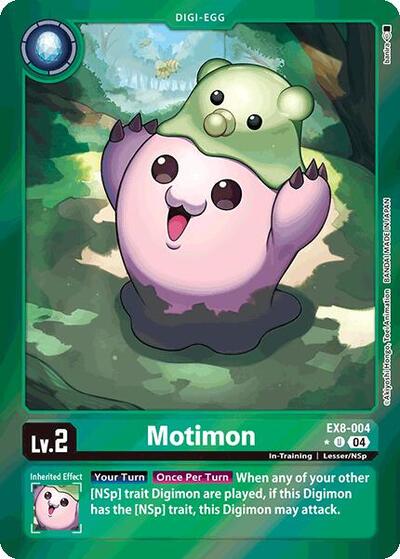 Motimon (Limited Foil) (Chain of Liberation) Near Mint Foil - Nick Nack's Full Frontal Attack