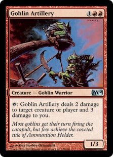 Goblin Artillery (Magic 2010 Core Set) Near Mint - Nick Nack's Full Frontal Attack