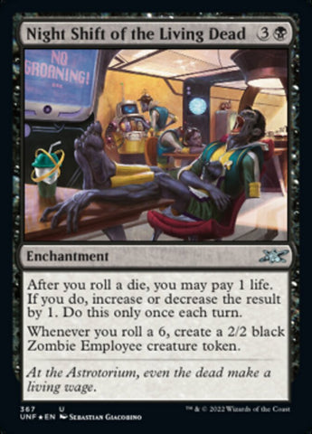 Night Shift of the Living Dead (Galaxy Foil) [Unfinity]